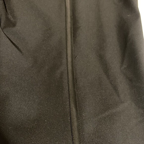 Cache Women’s Satin Trim Solid Black Novelty Pant Lace Up Detail Sz 10 NWT Flaw - Picture 10 of 10